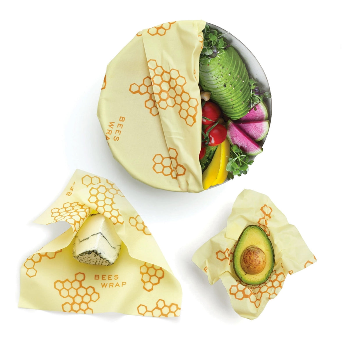 Bee's Wrap Honeycomb - Pack of 3 – Hippy Monkey